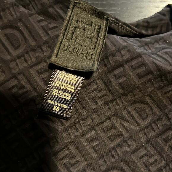 Fendi x Skims Black High Neck Bodysuit size XS - Picture 4 of 6